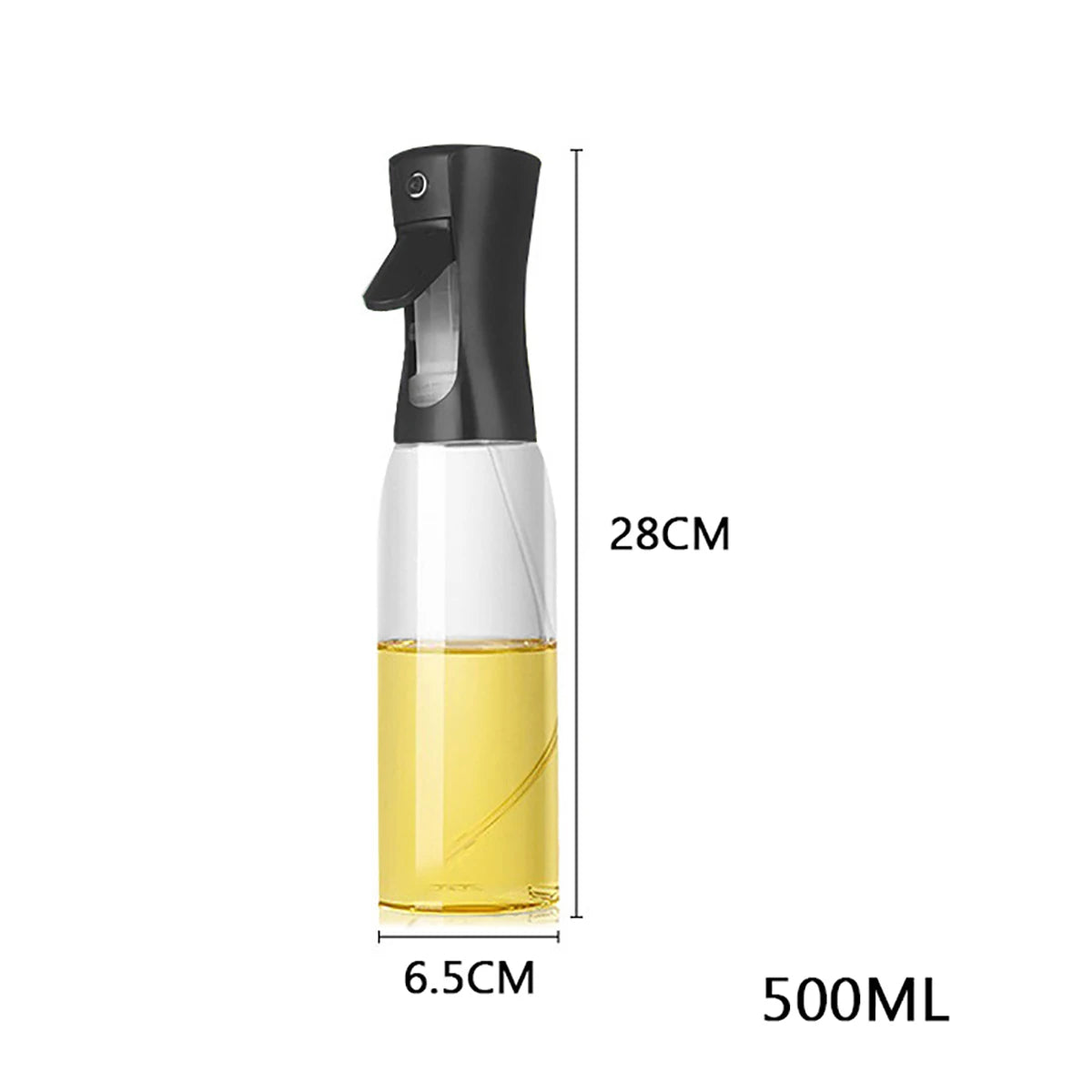 Spray de óleo 200/300/500ml para acampamento, churrasco, cozinha, pulverizador de azeite, óleo de cozinha, spray de óleo para assar, dispensador de vinagre