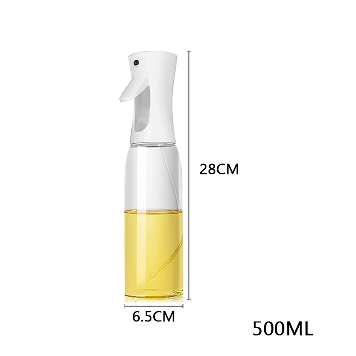 Spray de óleo 200/300/500ml para acampamento, churrasco, cozinha, pulverizador de azeite, óleo de cozinha, spray de óleo para assar, dispensador de vinagre