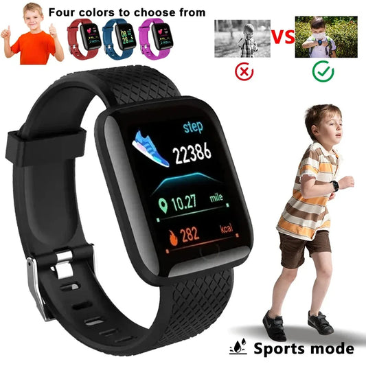 Relógio esportivo eletrônico com pulseira de silicone e mostrador em luz LED
