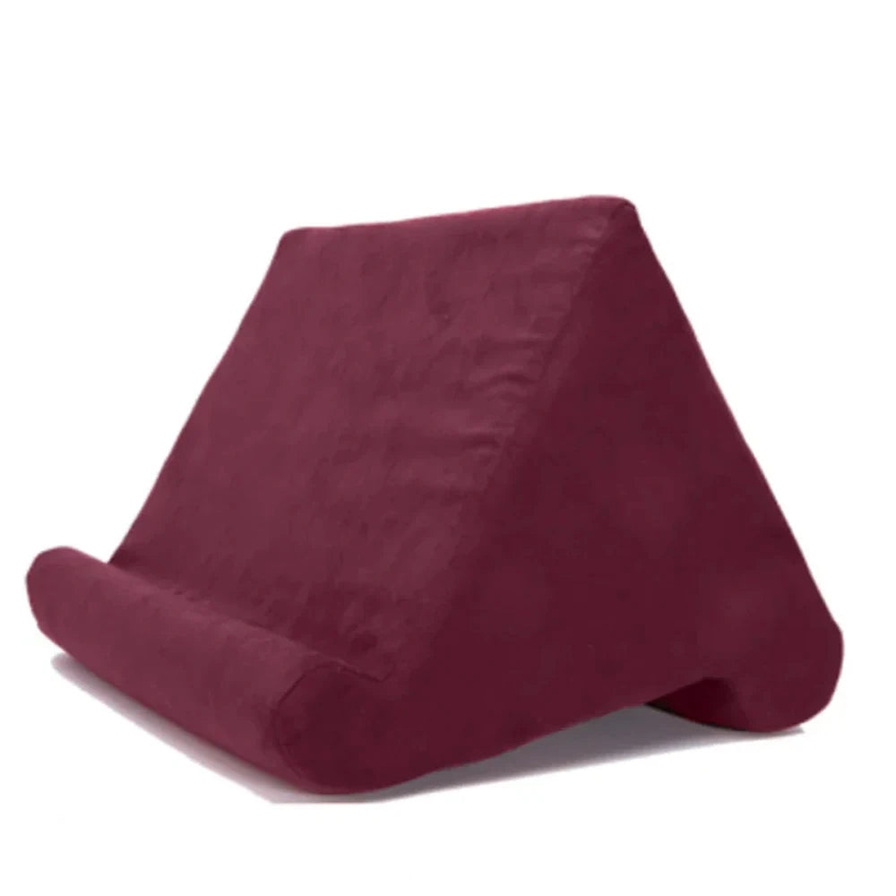 Suporte almofada triangular para tablet, ipod e celular
