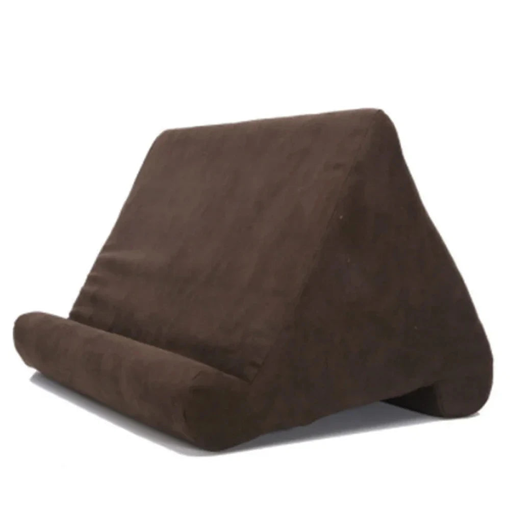 Suporte almofada triangular para tablet, ipod e celular
